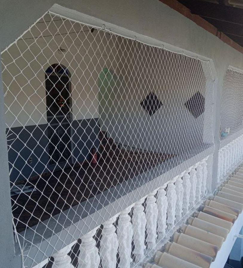 Rede de proteção para gatos em apartamento